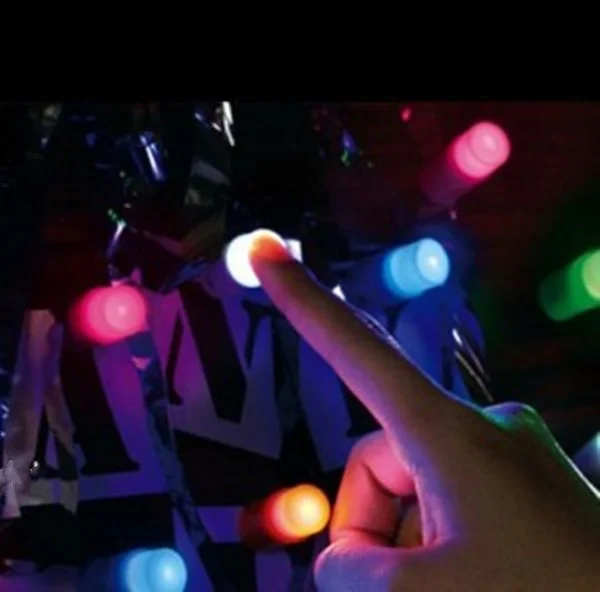 1 комплект Новинка светодиодный ночник присоска бар Свадебный Рождественский настенный светильник-бра декоративный и сказочный нажимной светильник