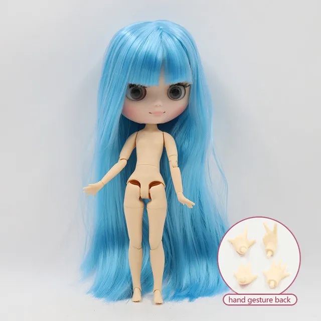 Кукла Middie blyth 20 см, шарнирное тело с жестом руки 1/8 bjd, модные куклы, фабричная Обнаженная - Цвет: -BL6023