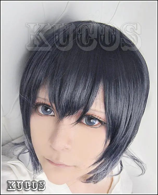 For Cosplay New DIABOLIK LOVERS Mukami Ruki Anime Cosplay Party Wig+Wig Cap