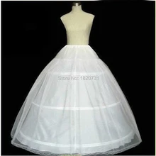 Горячая распродажа 3 обруча бальное платье КОСТИ ПОЛНЫЙ кринолинские юбки для свадебного платья свадебные аксессуары для юбки скольжения