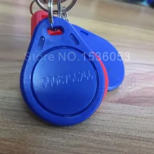 20 штук много+ Близость 125 кГц TK4100 EM/ID брелок для клбчей рчид/брелок для системы контроля доступа с синего цвета