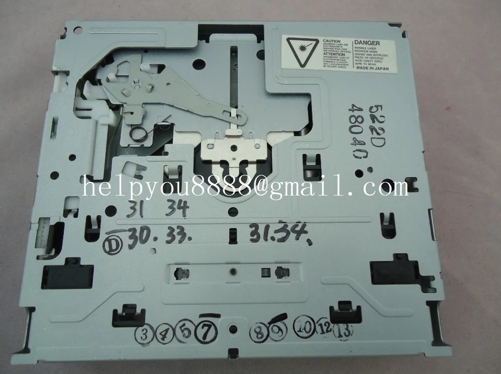 Mit-subishi одиночный DVD погрузчик PCB-DV3 механизм для chrysler PT Cruiser BMNW Mercedes Volvo V50 31260775