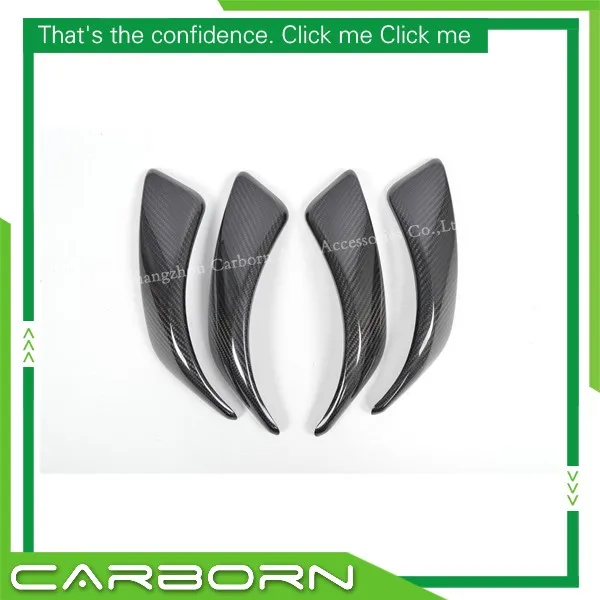 (Pre-sale lead time 30 days) For-BMW 1 Series F20 F21 116i 118i 120i M135i Carbon Fiber Interior Door Handle Covers R&L12-16