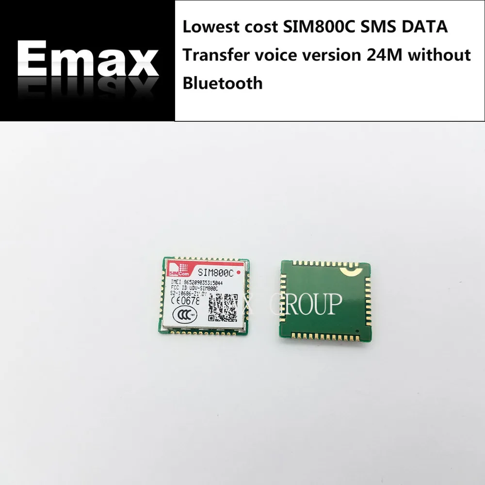 SIM800C четырехдиапазонный 850/900/1800/1900 МГц GPRS низкая цена Передача SMS данных голос 100%