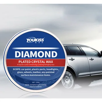 

Hot 200ML Car Care Scratch Repair Premium Carnauba Car Leather Wax Crystal Hard Wax Paint Maintenance Wax Paint Diamond Coating