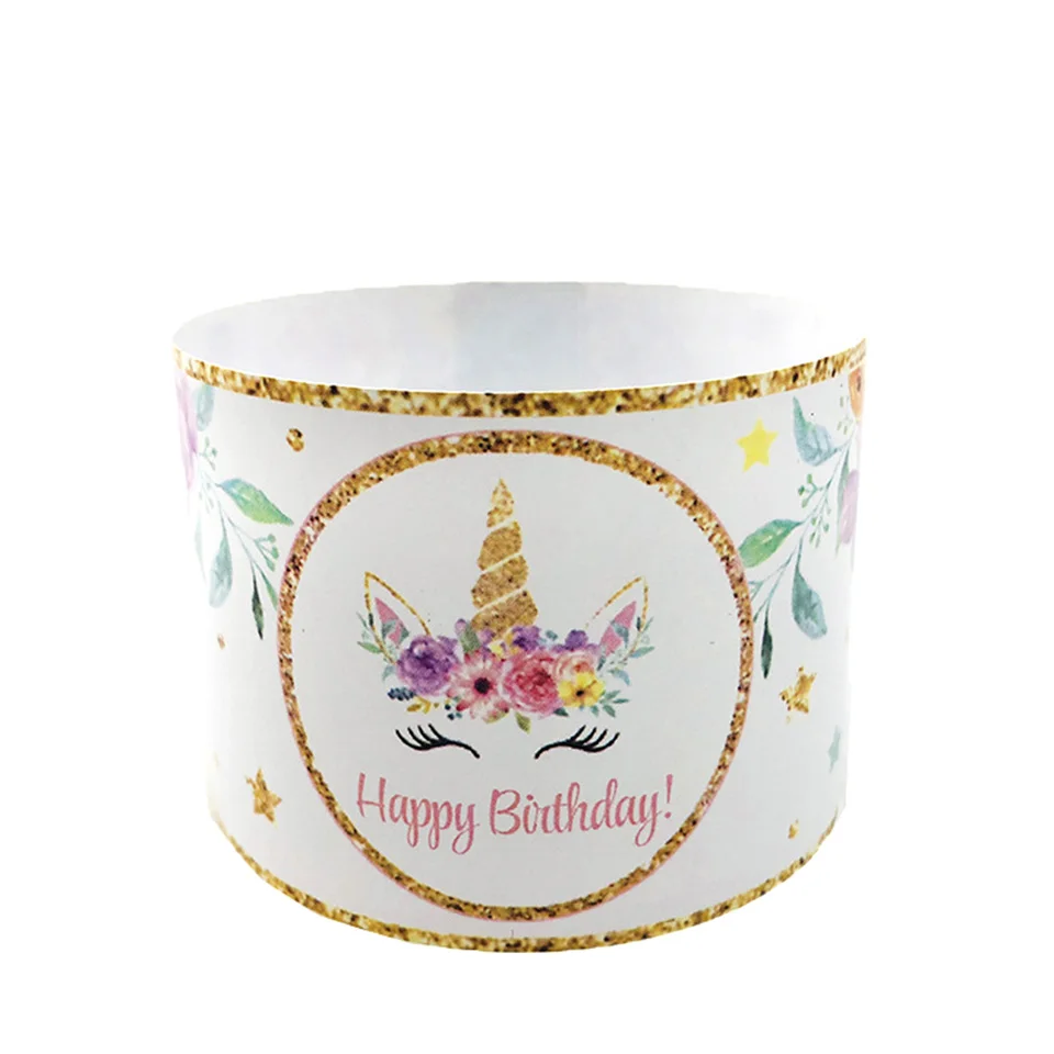 Tronzo Единорог ярлыки на бутылки 24 шт Baby Shower наклейки этикетки для день рождения