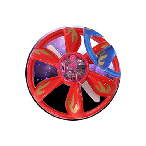 Novelty Luminous Flying UFO Toys Mini Light Up Aircraft Infrared