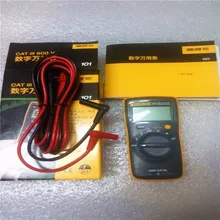 Fluke 101 базовый Цифровой мультиметр FLUKE 101 карманный цифровой мультиметр Авто Диапазон F101