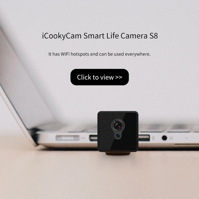  S8 Mini Home Security IP Camera Wi-Fi Wireless Network Camera Surveillance Wifi Night Vision Baby M