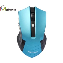 Malloom Новое поступление 6 кнопок 2,4 ГГц Беспроводная оптическая мини-ПК ноутбук игровая мышь