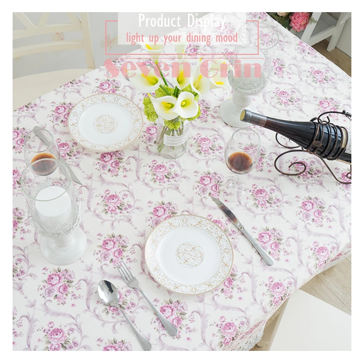 Purple tablecloth (2)