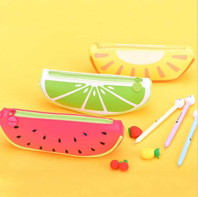 High Quality Pencil Cases School Supplies Cute Originality Fruit