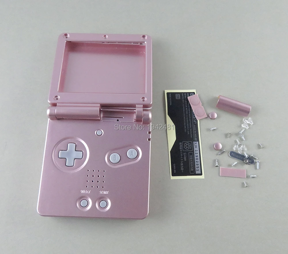 12 компл./лот полный корпус оболочка для GBA SP ДЛЯ Gameboy Корпус чехол Замена Полный
