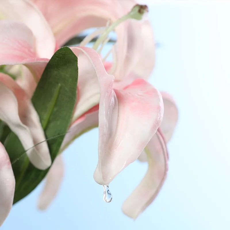 Xuanxiaotong большой искусственный PU Lilium цветы для дома декоративные наилучшие