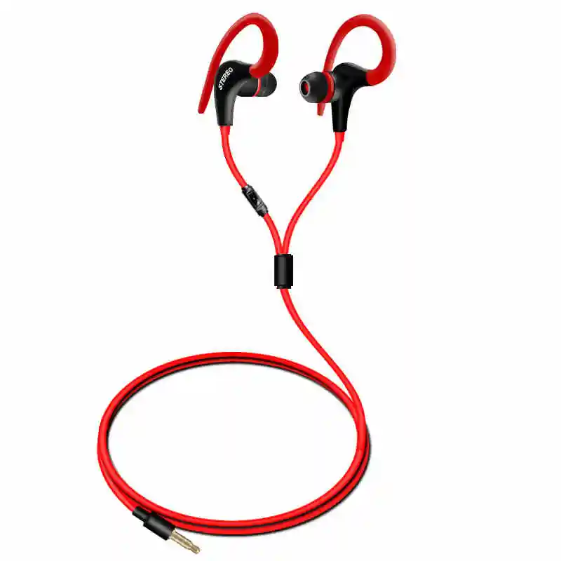 Hot Sale 3.5mm Sport Earphone For iPhone Android Phone Computers MP3