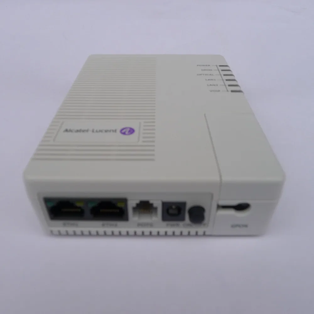 Оптический сетевой терминал Alcatel Lucent FTTO I 120E Q GPON ONU с 2 портами ethernet и одним