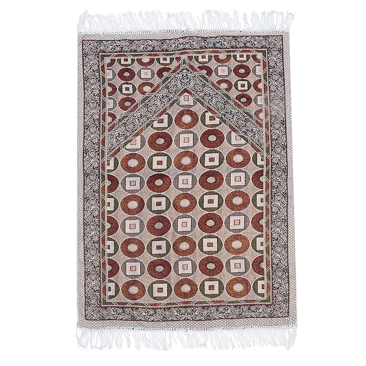 Мусульманский молитвенный коврик 70x110 см молитвенный коврик хлопок пряжа полиэстер турецкий исламский арабский гобелен с кисточками