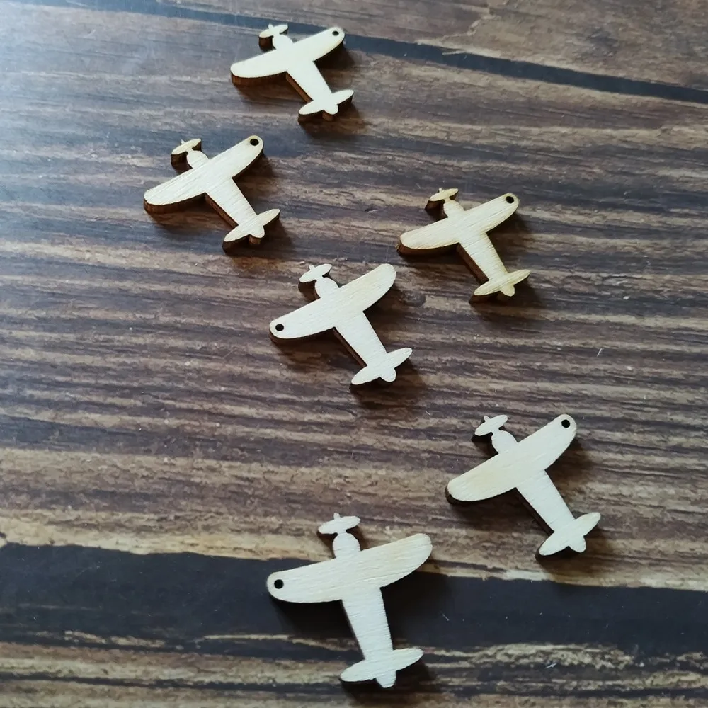 Aeroplane//Plane wooden mdf crafts shape embellishment plane gift idea/'s