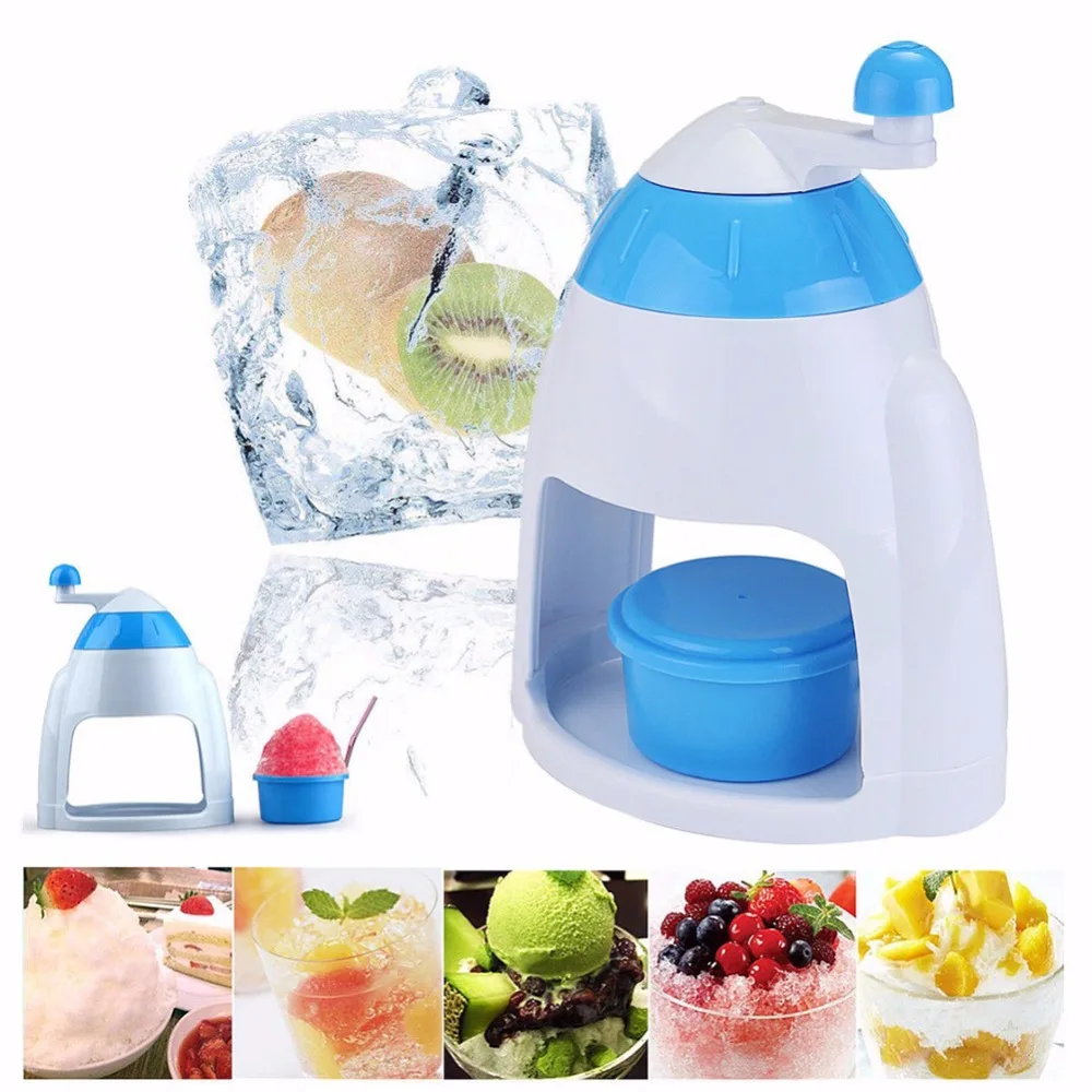 

1Pc High Quality Manual Ice Crushers/Shavers Home Use Manual Ice Chopper Smoothies Machine #270792