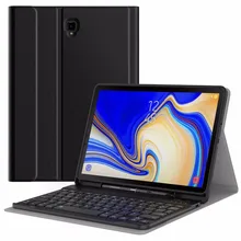 Чехол с клавиатурой MoKo для samsung Galaxy Tab S4 10,5, SM-T830 для планшета/T835, тонкий Чехол-книжка из искусственной кожи