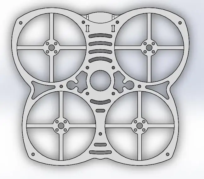 Black ant little butterfly frame 90mm  (2)