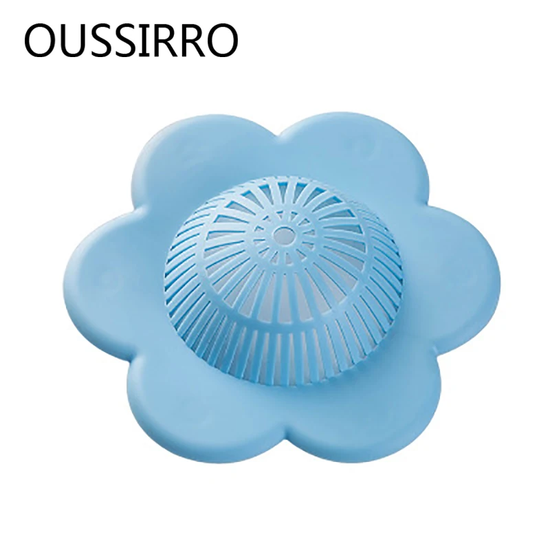 

Plum Flower Type Floor Drain For Bathroom Kitchen Sink Washbasin Strainer Hair Filter Cover Anticlogging Strong Adsorption Drain