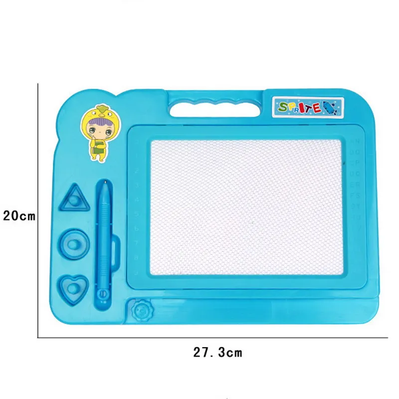  Kindergarten Plastic Magnetic Preschool Toy Baby Kid Child Writing Board Drawing Sketch Sketcher Pa - 33018279541