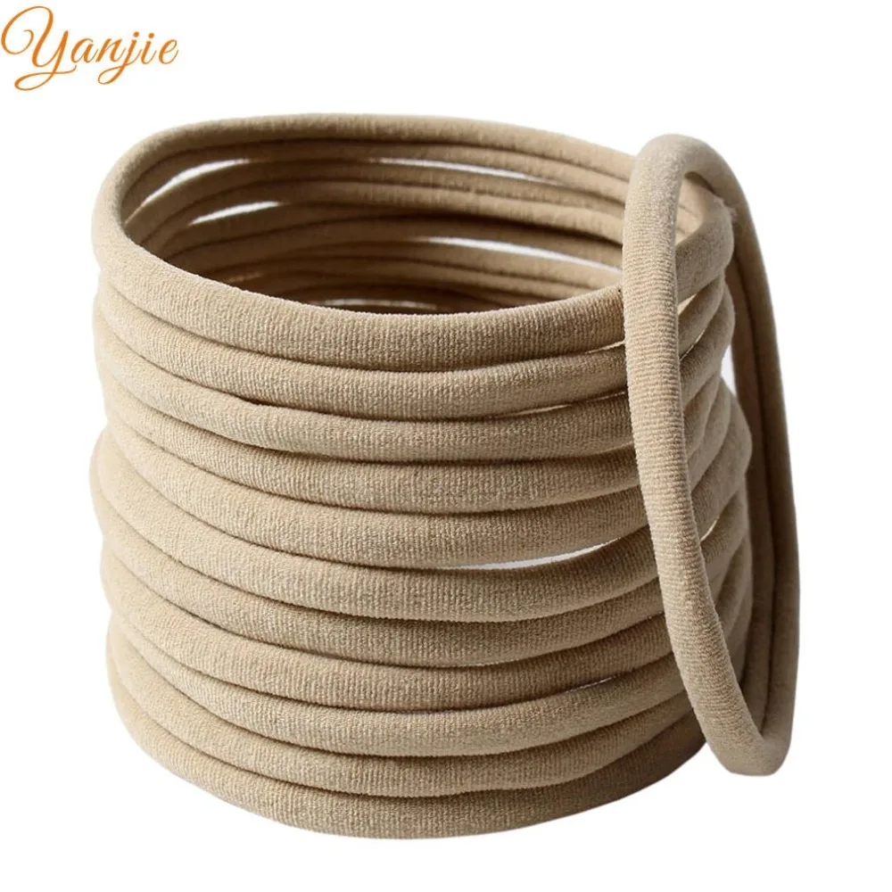 Soft Thin Nylon Headband Skinny Stretchy Kids DIY Hair Bows Elastic Headbands