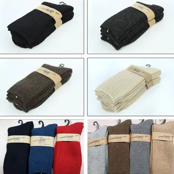 

Men Fashion Wool Boot Winter Socks Thermal Warmth Winter Work Walking Thick
