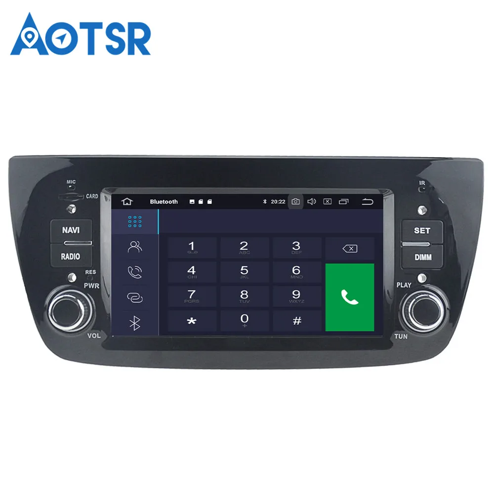 Новейший автомобильный DVD мультимедийный блок Android 9 0 для FIAT DOBLO/Opel Combo/Tour 2010 + с