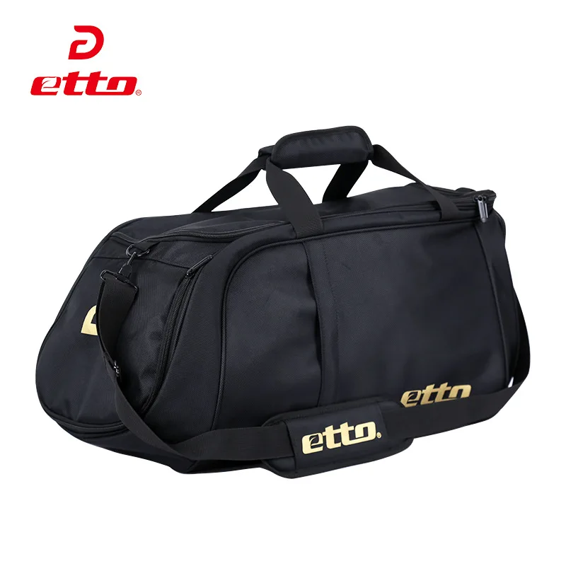 

Etto 2018 Men Sports Bags Waterproof Nylon Large Gym Bag Outdoor Fitness Bag Women Independent Shoes Storage Training Bag HAB001