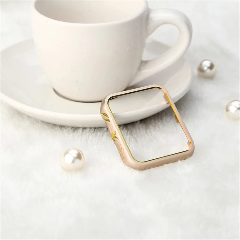 Cases Cover For Apple Watch case 42mm/38mm iwatch band 3/2/1 aluminum alloy protective Screen Anti-fall Frame Protector Shell Cases Cover For Apple Watch case 42mm/38mm iwatch band 3/2/1 aluminum alloy protective Screen Anti-fall Frame Protector Shell