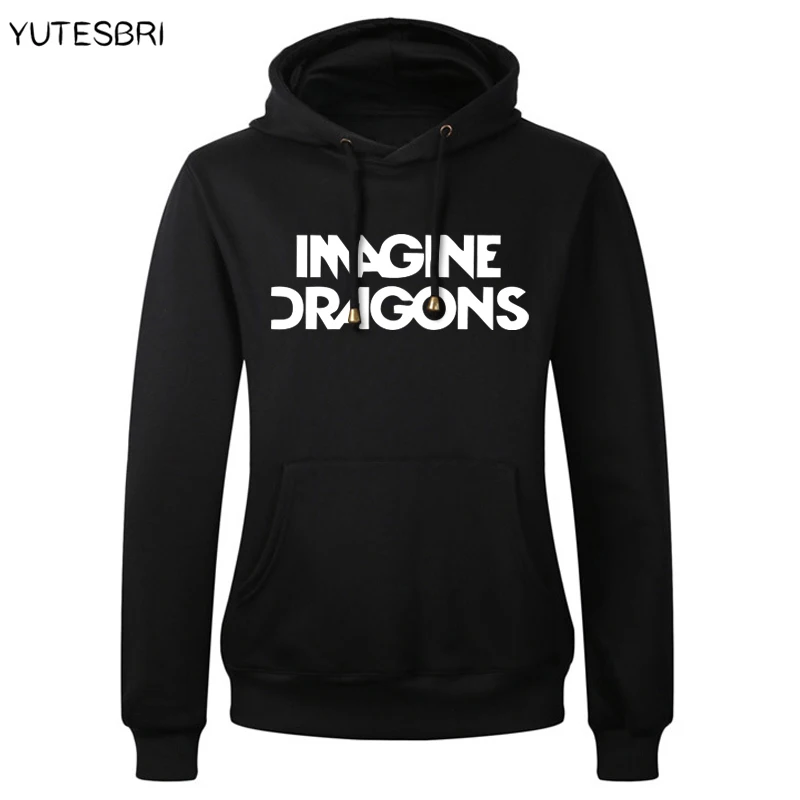 Новое поступление толстовка с капюшоном для женщин и мужчин IMAGINE DRAGONS брендовая