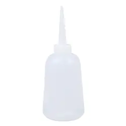 Чистый белый Пластик соус масло Дозирования Жидких бутыль 300 мл