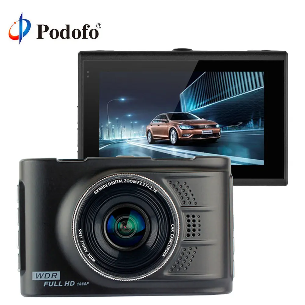 Podofo Novatek 96223 Car DVR 3 0 inch WDR Full HD 1080P font b Camera b