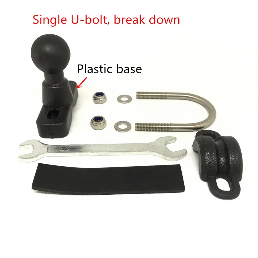 Motorcycle Bike Handlebar Rail Mount Base (3)