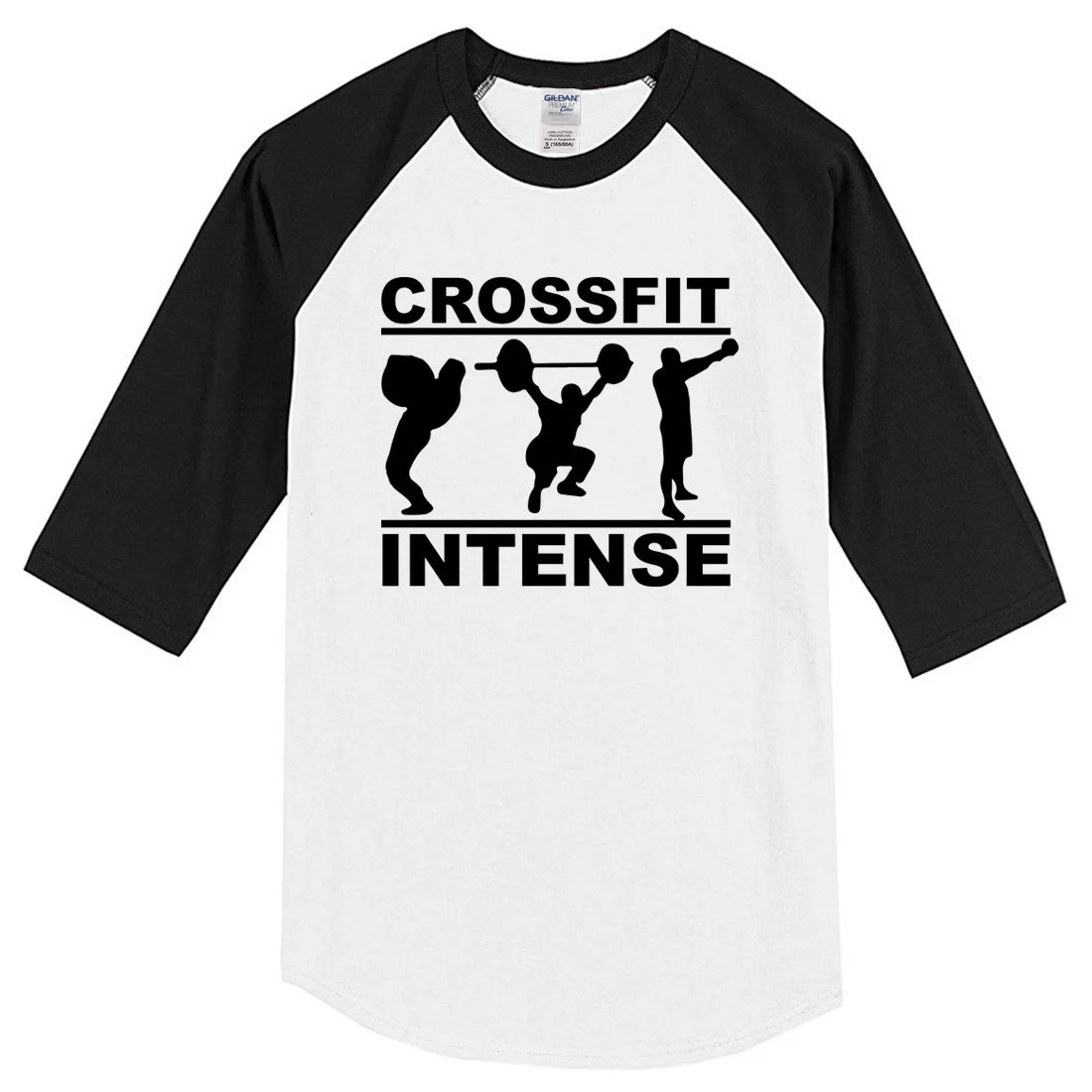 Buy Crossfit Intense 2019 summer three quarter sleeve