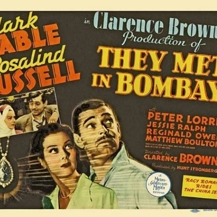 They Met in Bombay Movie Poster (27 x 40)