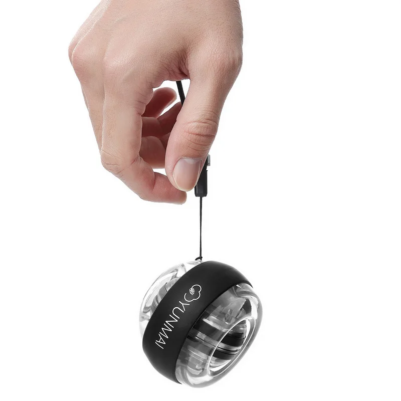 Xiaomi YunMai наручный шар светодиодный гироскоп эфирный Спиннер Гироскопический тренажер для предплечья гироскоп мяч