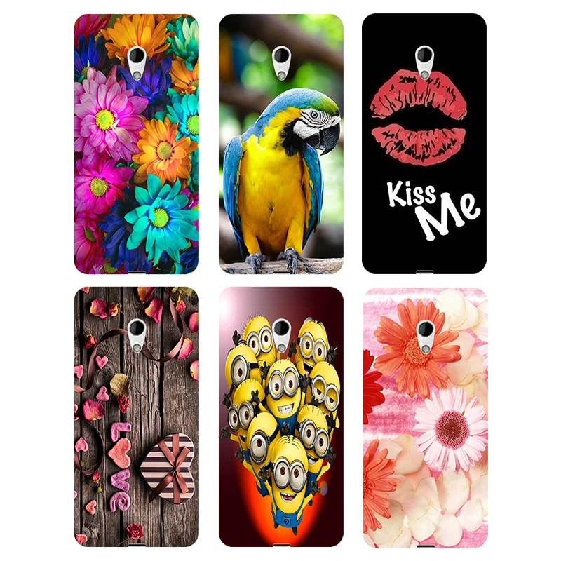 Чехол для HTC Desire 700 709d 7060 7088 чехол с двумя Sim картами задняя крышка цветочным