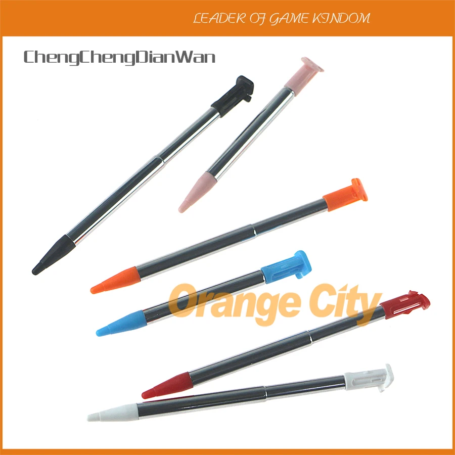 

Mteal Plastic Retractable Stylus Pen Screen Touch Pen For Nintendo New 2DSXL 2DSLL NEW 2DS XL LL Game Console ChengChengDianWan