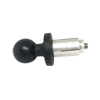 

Aluminum Black Fork Stem Base with Ball Head Rubber Motorcycle Bike Mount for RAM Mount for Gopro Ball Mount Adapter