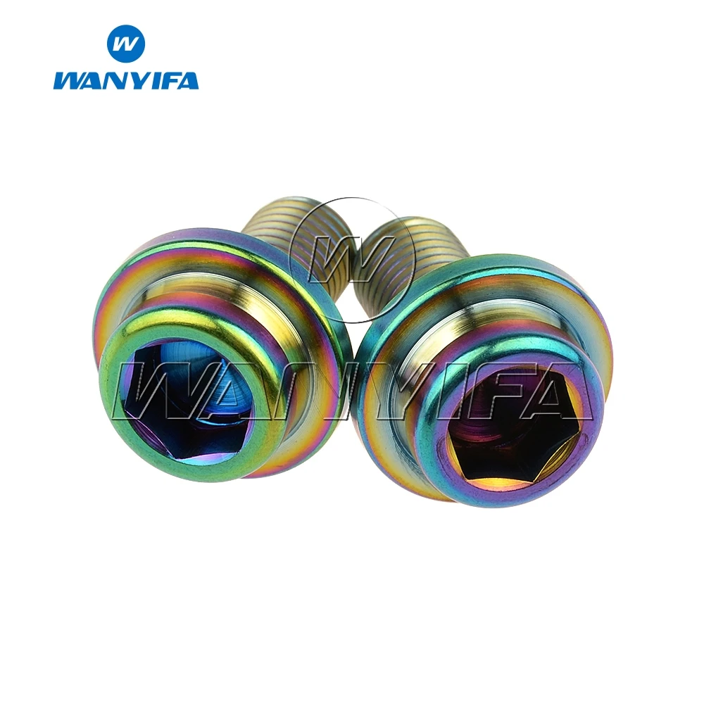 Wanyifa M8X15 мм велосипедные кривошипы для квадратных конических нижних кронштейнов