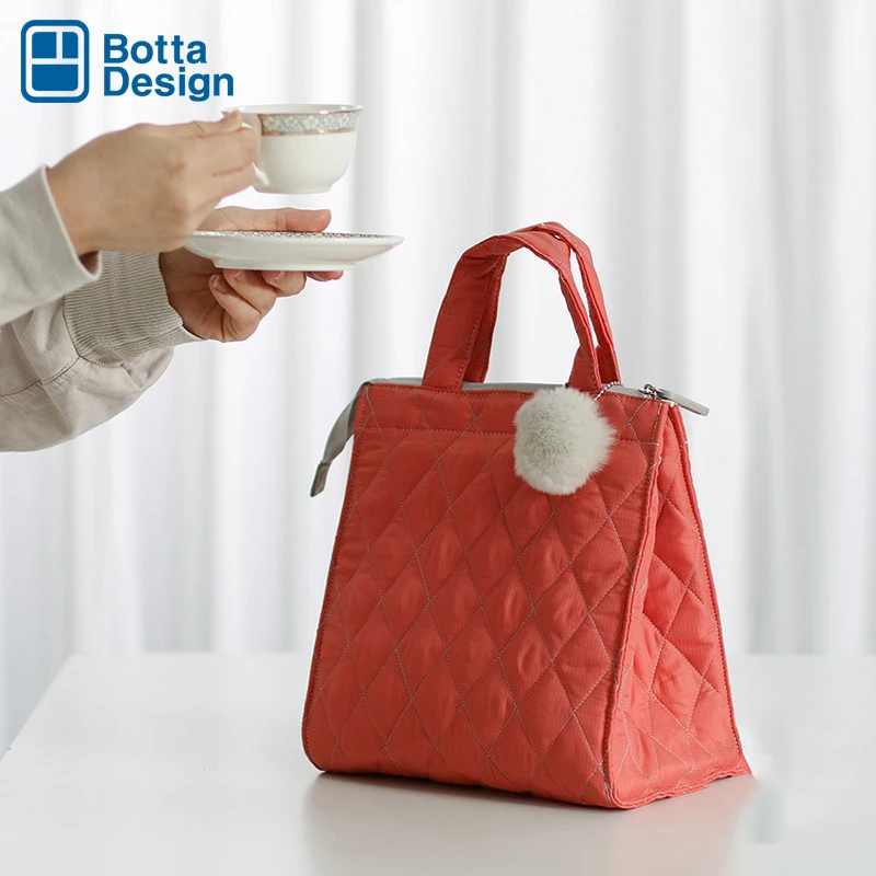 

Portable insulation bag lunch box lunch bag insulation bag thick aluminum film with rice portable lunch bag