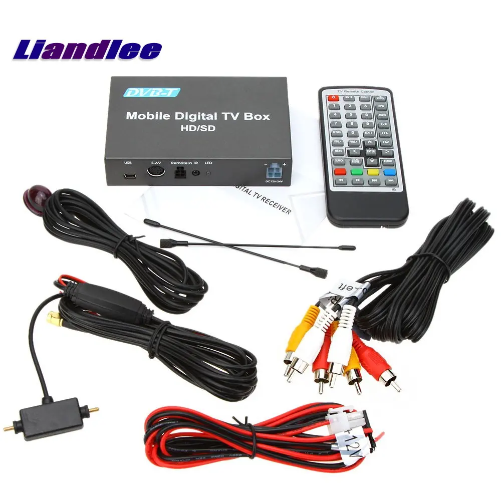 Liandlee Car Digital TV DVB T Receiver D TV Mobile HD TV Turner Box 1