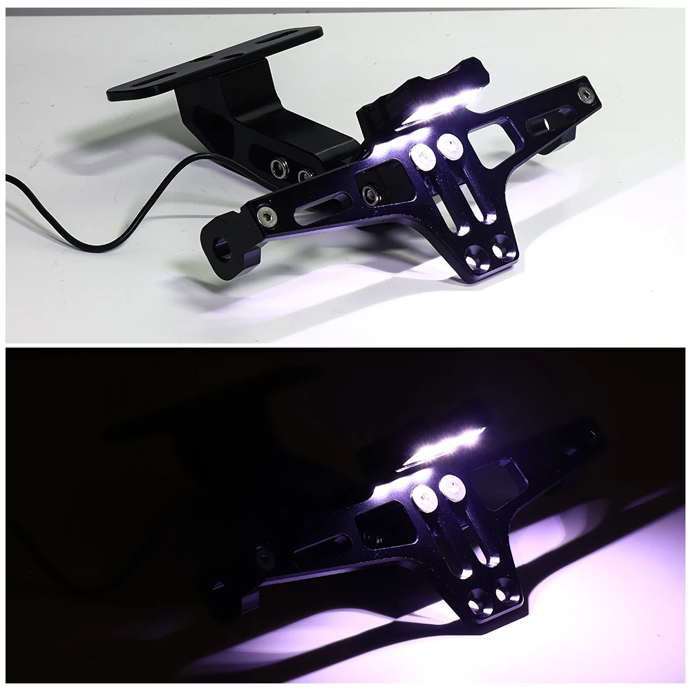 Мотоцикл номерной знак Fender Eliminator сигнальные огни для YAMAHA MT 07 MT07 FZ07 2014 2015 2016 2017