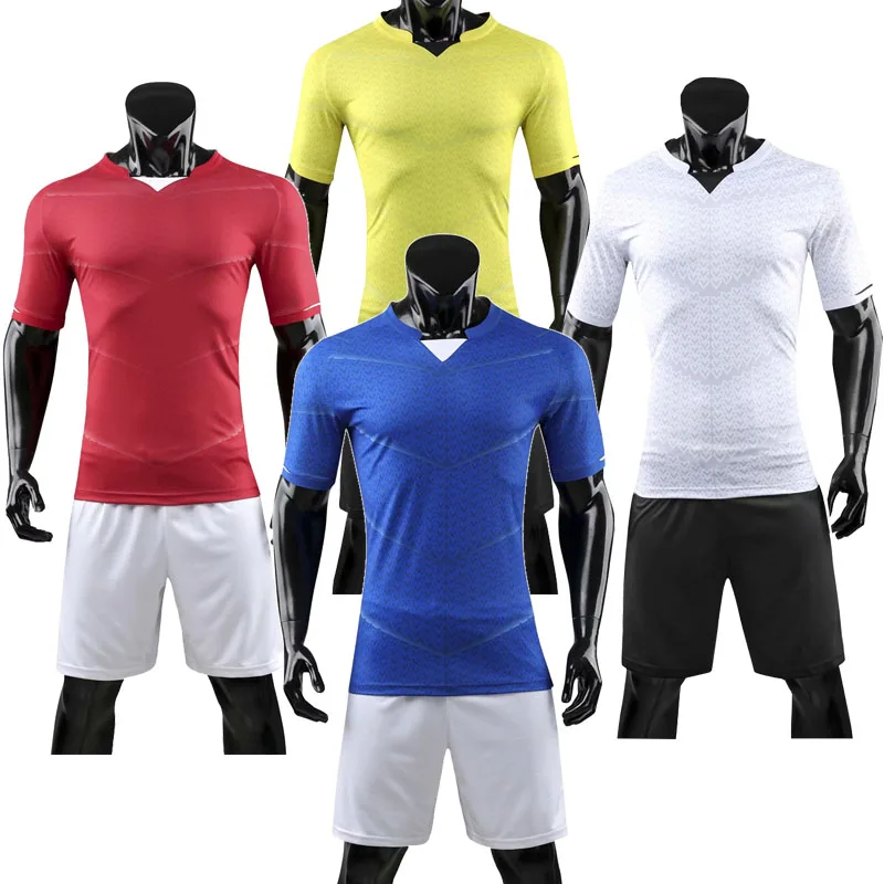 Men's Professional soccer jerseys men stripe football jerseys adult trainning soccer sets adult running kits  customize logos