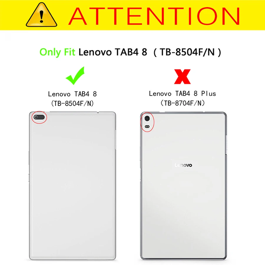 Из искусственной кожи чехол Чехол для lenovo Tab4 Tab 4, 8 TB-8504x TB-8504F TB-8504N TOUCHBeauty TB-850 4, 8 дюймов планшет Funda Чехол-книжка на магните чехол+ Защитная пленка на экран+ подставка для ручек