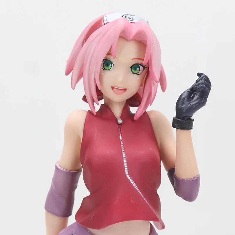 Uzumaki Naruto Gals Sakura Haruno бикини Nendoroid Naruto Shippuden Sakura Haruno 833 ПВХ фигурка Коллекционная модель игрушки