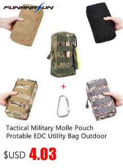 Military Molle Admin Front Vest Ammo Storage Pouch Magazine Utility Belt Waist Bag For Hunting Shooting Paintball CF Game